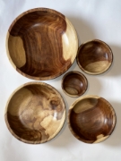 Picture of Wooden Bowls Set
