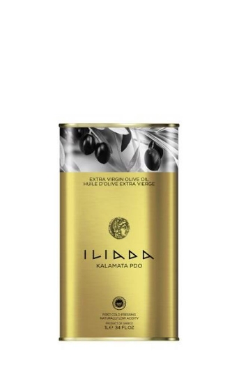 Picture of  Iliada Extra Virgin Olive Oil Tin 1 Liter 
