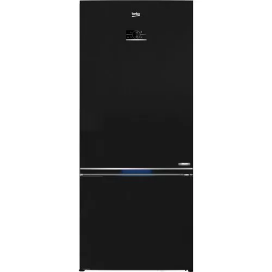 Picture of Beko RCNE590E35ZB  No-Frost Refrigerator, 590 Liter, 2 Doors - Black Digital 