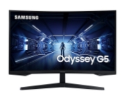 Picture of SAMSUNG 32 Odyssey G5 Gaming Monitor With 1000R Curved Screen, 144Hz, 1ms ,2K