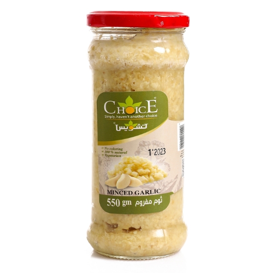 Picture of  choice minced garlic 550 gm 