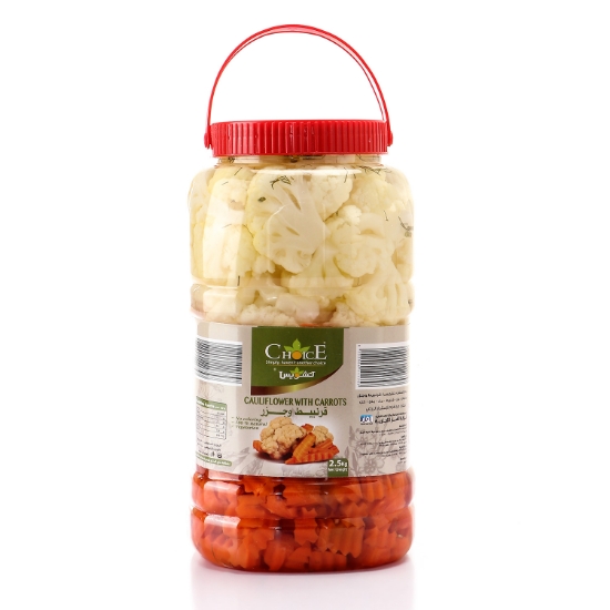 Picture of Choice  Pickled carrots and cauliflower - 2.5 Kg 