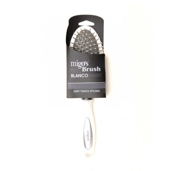 Picture of  Migo's Oval Hair Brush Blanco Boost - White 