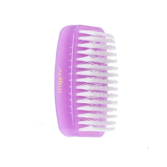 Picture of  Migo's Double Sided Nail Brush, Purple 