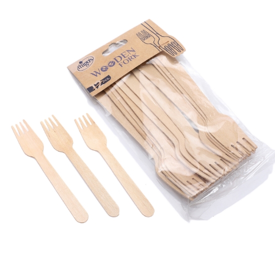 Picture of Migo's Wooden Fork 12 Pcs 