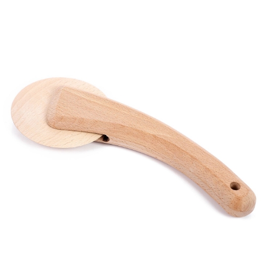 Picture of  Migo's Wooden Pizza Cutter 