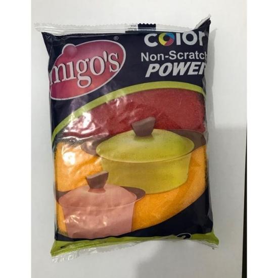 Picture of  Migo's Sheet Colorful For All Surfaces Sponge - 2 Pieces 