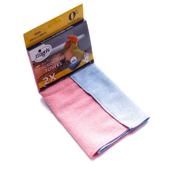 Picture of Migo's Premium Towel 2 pcs Microfiber 30*30 